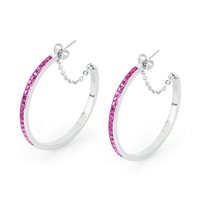 Orecchini Brosway Donna Ear Tring in Acciaio Cristallo BER29 - BER29